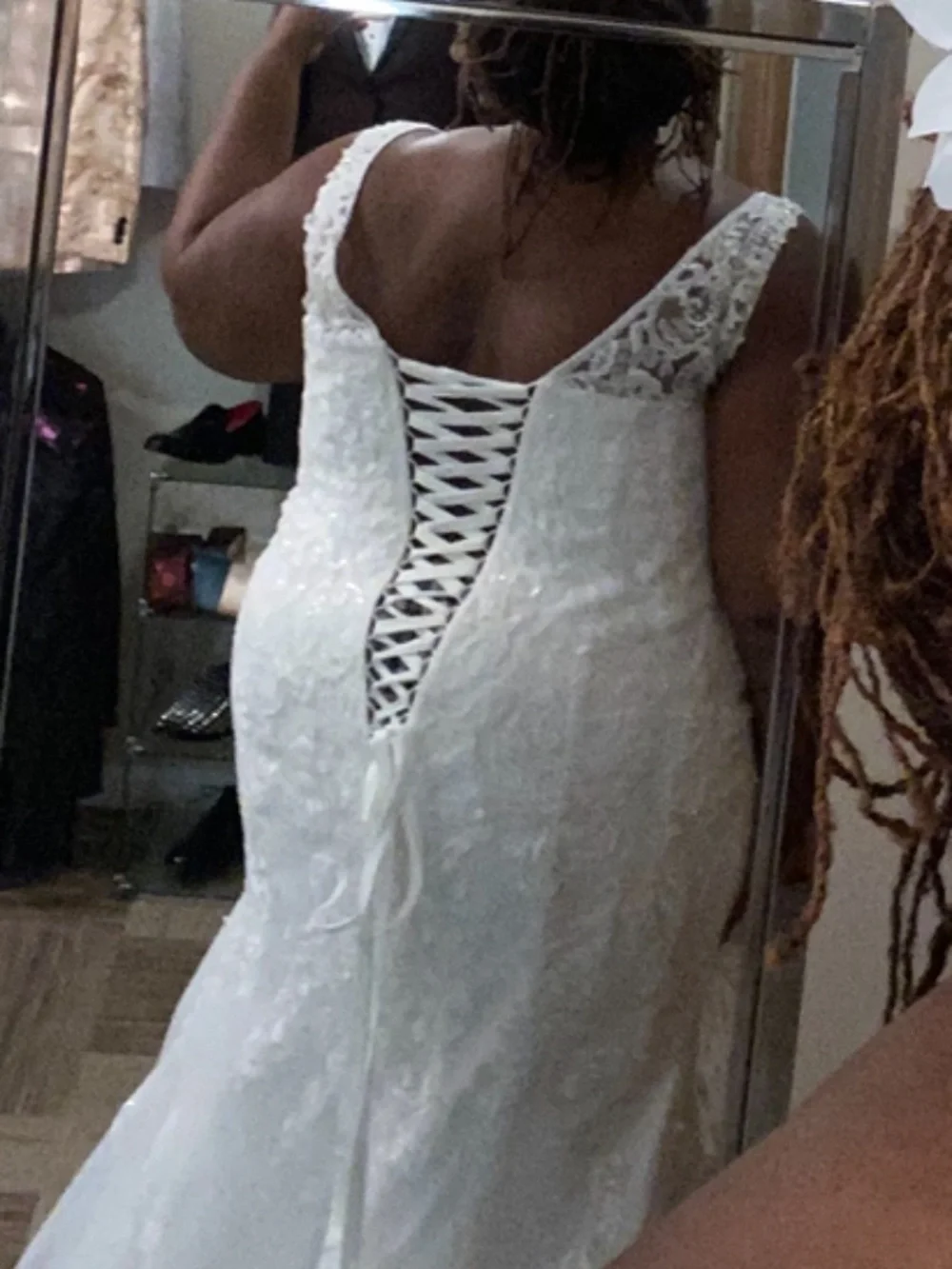 Michelle Bridal Plus Size Wedding Dress size 28/26 - Picture 2 of 3